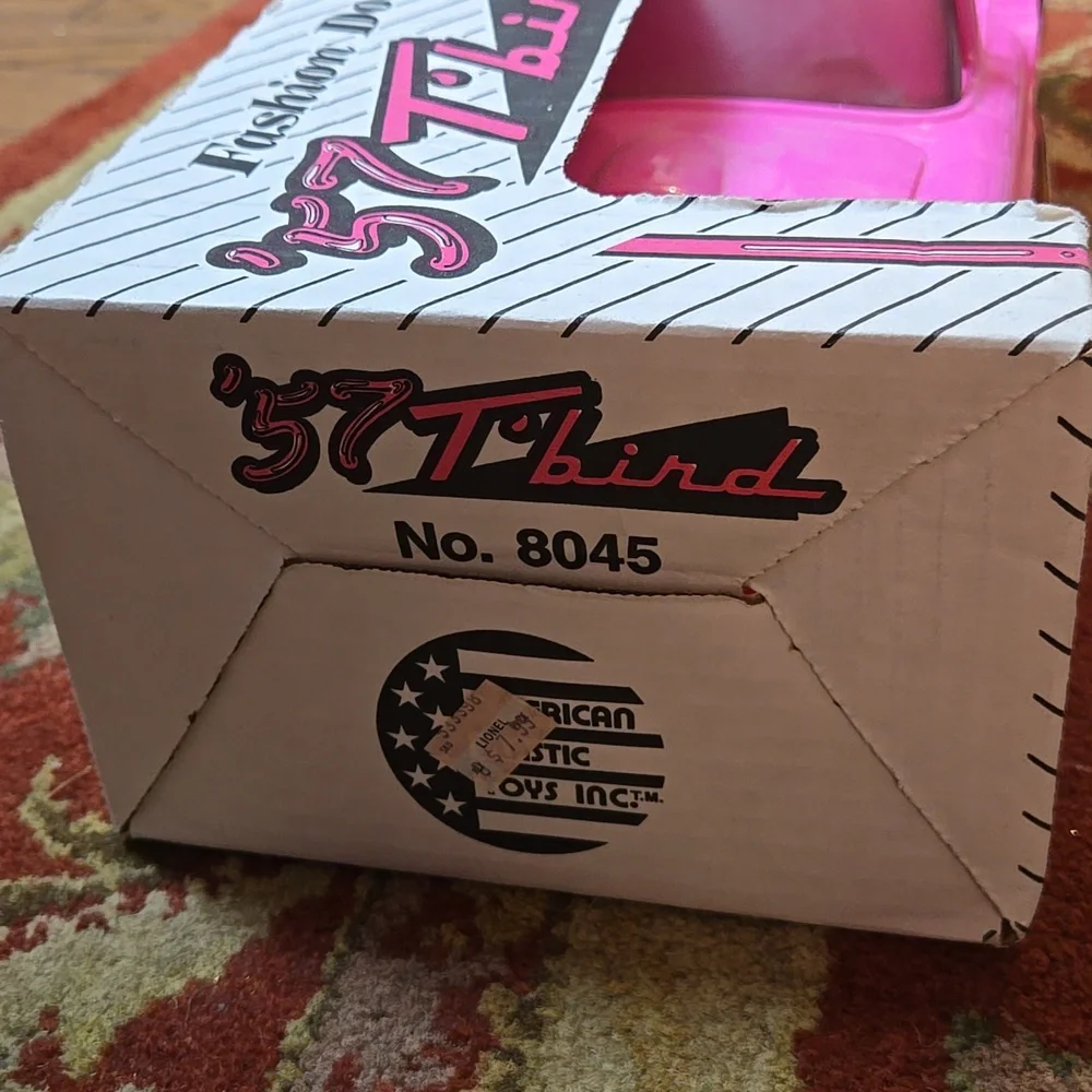 Pink Convertible Fashion Doll Car